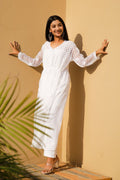 Cotton Embroidered Co-Ord Set