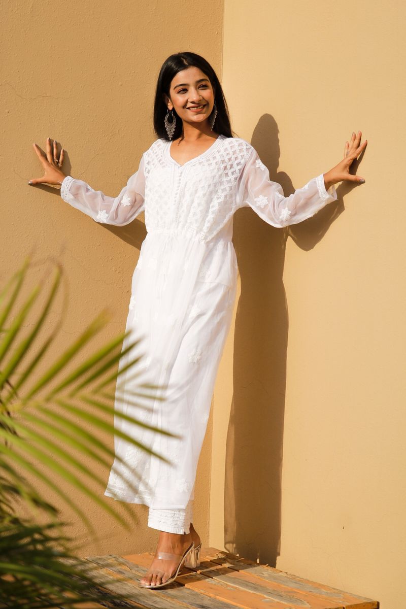 Cotton Embroidered Co-Ord Set