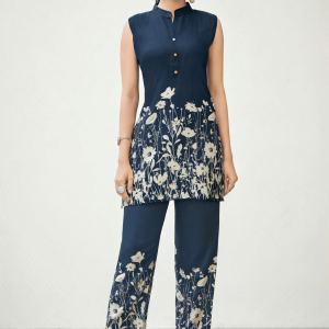 Summer Beauty Vol. 04 – Sleeveless Rayon Co-Ord Set